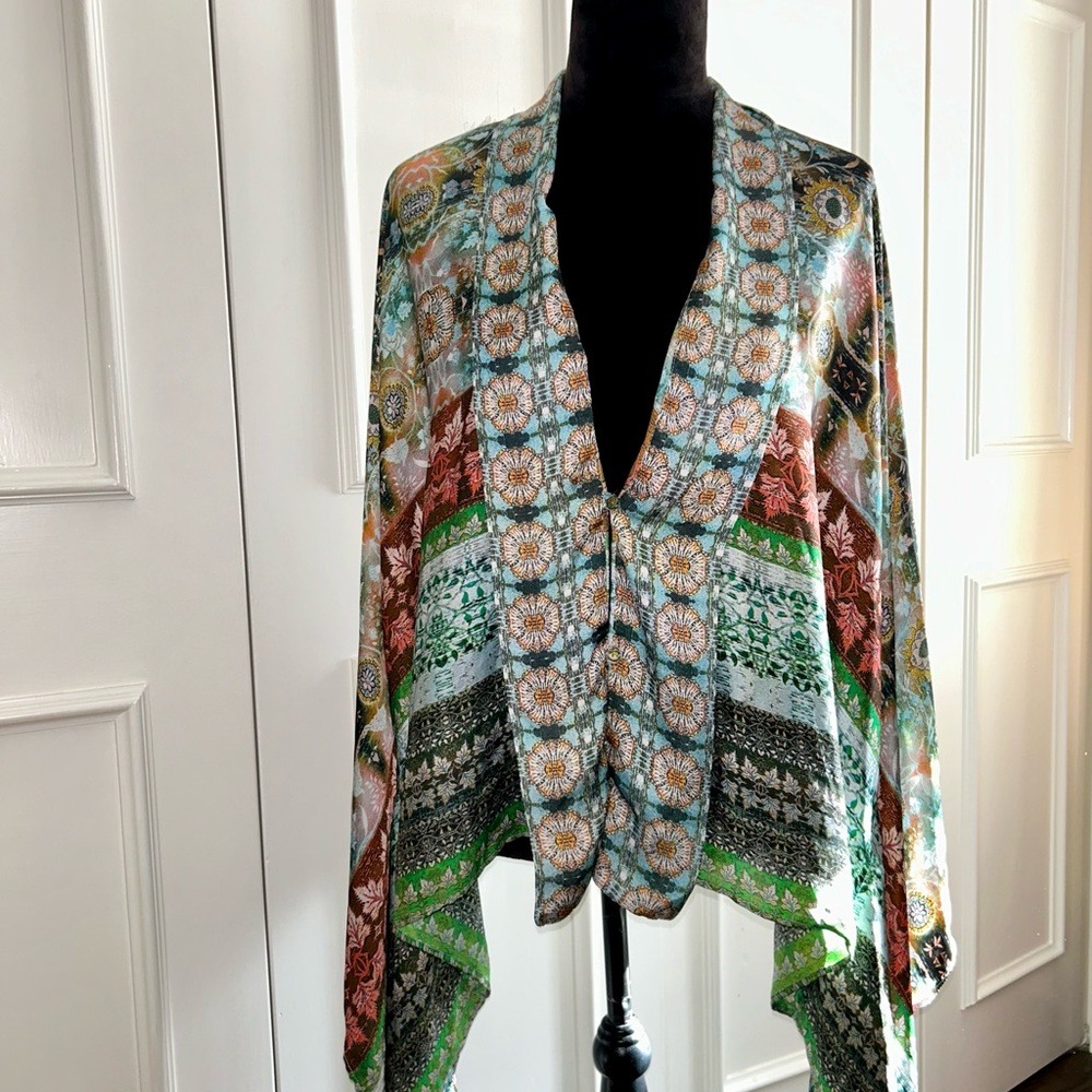 KAS Colorful Patterned Kimono